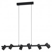 Eglo-Gatuela 1 H/L 6X25W E14 Pendant Black